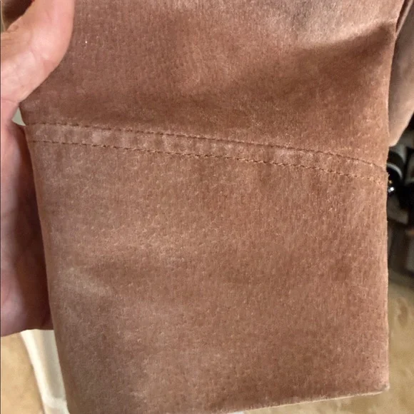 VTG Leather Factory Suede Fringe Jacket Western Cowgirl Boho Rodeo Festival - Picture 4 of 13